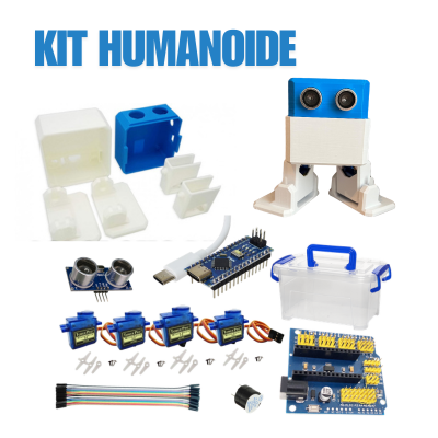 Kit Educativo Robot Humanoide con sensores incluidos | Nanoparuro